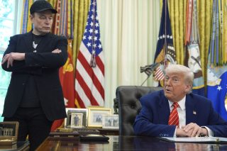 trump - musk